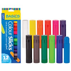 Colour Slicks By Zart 12S 88mm Long x 15mm Diameter Assorted Cols_2